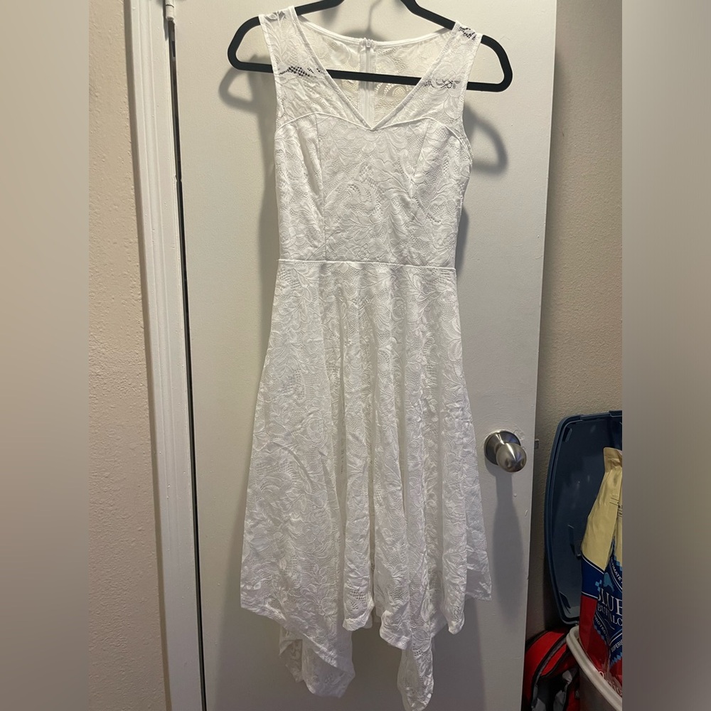 White dress